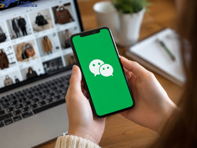 cách tìm nguồn hàng trên wechat